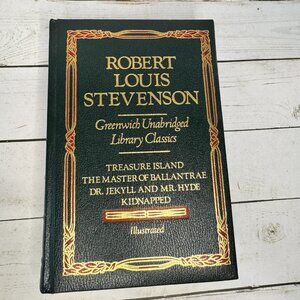 Greenwich Unabridged Library Classics Robert Louis Stevenson 1983 Illustrated HC